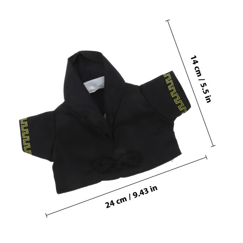 1 Set Vervangbare Afstudeerbeer Kleding Pop Hoed 1