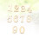 Numbers Voor Brievenbus Cijfers 10 Stuks 5