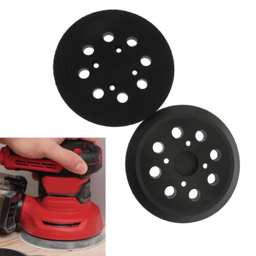 2PCS Industrial 5Inch Sanding Pads 8 Hole Dust Extraction System 1