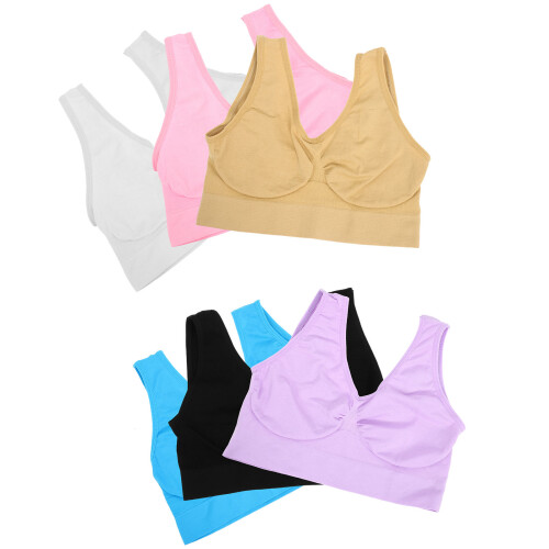 6 Sportbeha Nylon Voor Vrouwen