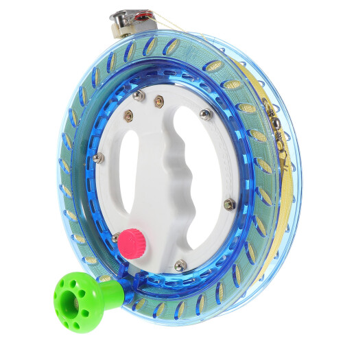 Conjunto De De Linha De Pipa Com Travamento Automático Azul