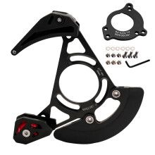 Chain guide mountain bikes chainring guide antidrop single disc chain guide Wearresistant bicycle chain stabilizer black