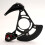 Chain guide mountain bikes  chainring guide antidrop single disc chain guide  Wearresistant bicycle chain stabilizer black 4