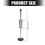 Ladder Leveler Pair with Rubber Feet Adjustable Ladder Leg 3