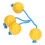 2 Pairs Rhythmus Sand Ball Leichte Band Percussion 3