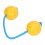 2 Pairs Rhythmus Sand Ball Leichte Band Percussion 13