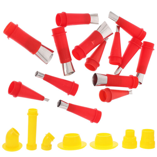 1 Set Rvs Afdichtmondstuk Kitapplicator Handige Punten Voor