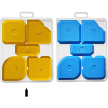 Raspador de rejunte, conjunto de ferramentas de silicone reutilizáveis para calafetagem, para uso interno e externo, ferramenta de acabamento de