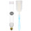 1 Set Creatieve Vogelkooi Hangende Waterautomaat (Wit) 7