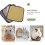 4 Cavia Kooiliners Hamster Plaspads Wasbaar Beddengoed 9
