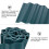 1 Roll Lawn Plastic Flexible Fence Path Grass Wall Border Lawn Edging 9