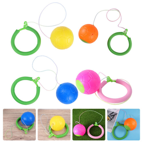 4 Stuks Skip Ball Enkel Speelgoed Swing Springbal Kinderen 2