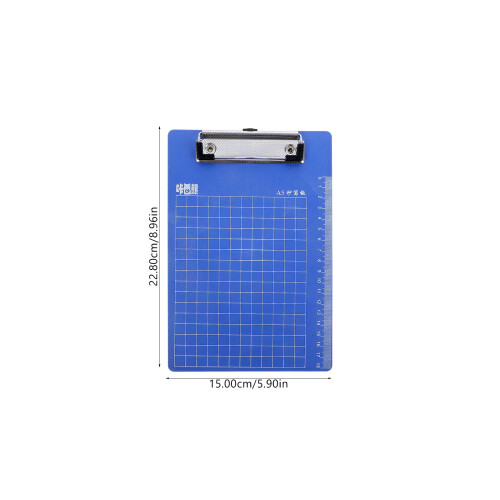 6 A5 Kunststof Transparant Clipboard Met Clip 2