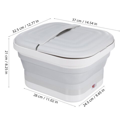 Set Voetmassager Spa Inklapbare Met Warmte En Rollende Massage 1