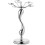 1Pc Iron Wine Glass Rack Silver Storage Holder for Home Bar 6