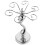 1Pc Iron Wine Glass Rack Silver Storage Holder for Home Bar 7