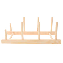 Raindrops Draadhaspels Opbergdoos Hout 1 Set 11x4x0,7 Inch