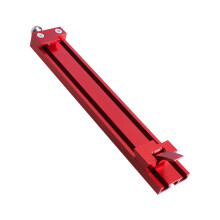 Snel te installeren aluminium freesbasisgeleider voor-Rood