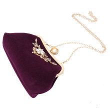 Women Girls Avondtas Portemonnee Clutch Feest Handtas Met Strassstenen