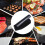 5 bbq-ovenspatel grillmat, hittebestendig, anti-aanbak 10
