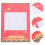 Raindrops Oefenpapier Voor Kaligrafiepapier Rood 1 Set 7