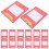 Raindrops Oefenpapier Voor Kaligrafiepapier Rood 1 Set 8