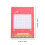 Raindrops Oefenpapier Voor Kaligrafiepapier Rood 1 Set 3