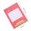 Raindrops Oefenpapier Voor Kaligrafiepapier Rood 1 Set 2