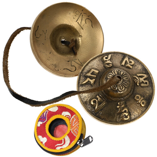 1 Set Cymbal Bell Percussieinstrument Cymbal Bell Religieuze 2