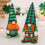 Raindrops Ierse Festival Figurines Groene Decoratie Geschenk 8