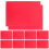 100 Sheets Hand Painted Cardboard Craft Paper Making Colored 4