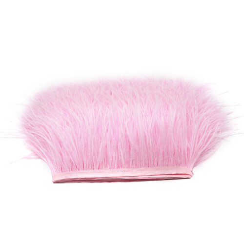 2M Ornement Plume Rose Pour Robe De Mariage