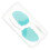 1 Set 2 Baby Trainingbestek RVS Handgreep 6