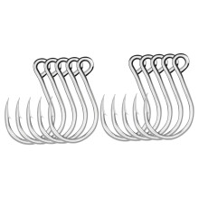 20 S bait hooks for carp fishing tools for fishing from boats fishing gear made of steel with barbs sea hooks