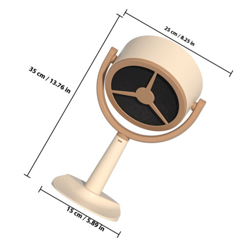 Desktop Afzuigkap Mini Draagbaar Voor Wokketel Bbq 1