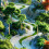 9Pcs Mini Plastic Palm Trees For Model Train Landscape Scenery 6