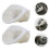 2Pcs Household Cat Muzzles Safe Washable Grey Grooming Head Covers 7