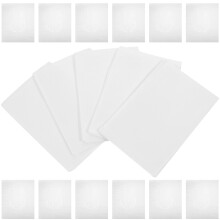 5 Pack Weiße Faltbare WC-Matte Wasserlöslich Einweg 10