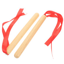 Red Rhythm Muziekstok Instrument 1 Paar