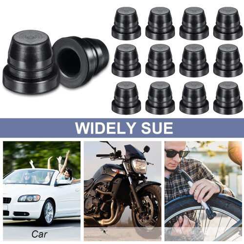 Universal Fit Rubber Caps Dust Covers Guard For Brake-100pcs 1