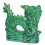 Tabletop Keramik Drachen Figur Drachenförmiger Statue 8