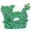 Tabletop Keramik Drachen Figur Drachenförmiger Statue 11