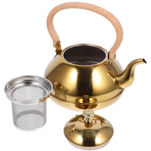 Water Kettle Stainless Steel Tea Pot With Handle For Loose Tea