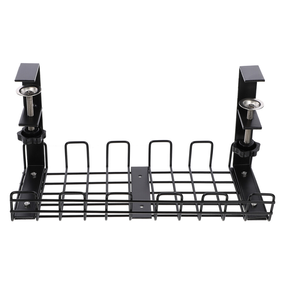 Under Desk Wire Organizer Cable Storage Rack Iron Wire 3532115889210
