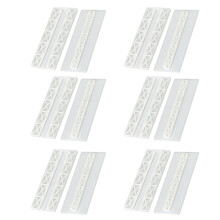 6 Paar Wandmontierte Kabel Patchpanel Halter Hängedose Organizer