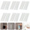 6 Paar Wandmontierte Kabel Patchpanel Halter Hängedose Organizer 3