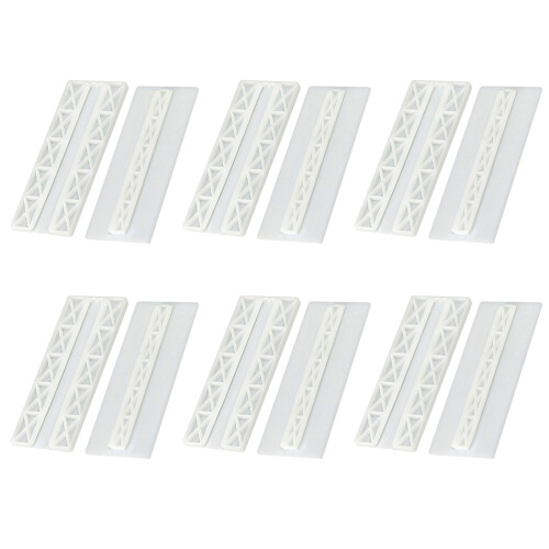 6 Paar Wandmontierte Kabel Patchpanel Halter Hängedose Organizer 1