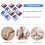 Watch Boxes Storage Polyester 10pcs 6