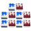 Watch Boxes Storage Polyester 10pcs 9