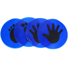 2 Paar Spot Accessoires Vloerkleden Spots Voetbaltrainingmat
